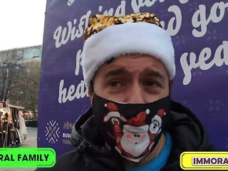 MINA VON D CHEATING on CHRISTMAS in TABOO TRIO – AMORAL FAMILY 4K