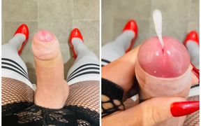 My POV Kitchen Cumshot
