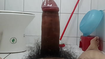 Chocolate ice cream handjob