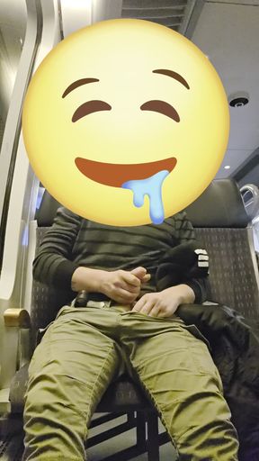 Im zug den Boden voll gewichst