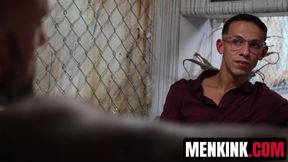 Gunnar Stone takes Des Irez into his kinky world of hardcore BDSM