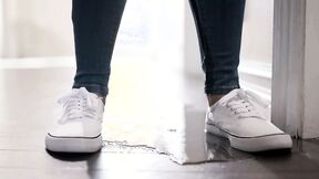 ”Teen peed herself in front of her Step Father”