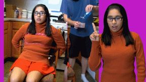 Velma gets her dirty mouth washed out with dish soap and touched for failing to solve a mystery!