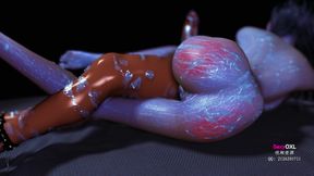 Deep semen extraction, semen covered all over without stopping