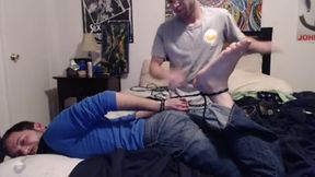 American Duo Show with Feet Play and Light Bondage