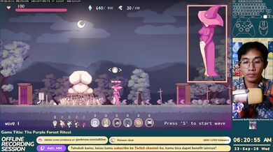 Purple Forest Ritual Gushing Choked Pixel Gameplay HD Verified Amateurs Exclusive Cartoon