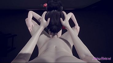 Yaoi Femboy Mio - POV Suck his dick and suck his ass
