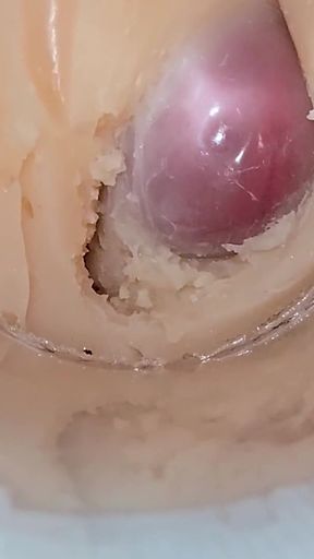 Camera Deep Inside Tight Pussy Captures Huge Cum Explosion