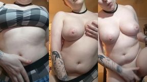 casual tease and squirt