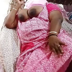 Indian Anty Bedroom Finger Massage