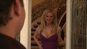 tarra white takes a nerd s load in her mouth after sex