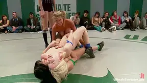 Rd 2 Of Marchs Live Tag Team Match: Totally Non-scripted Collegian Style Sexual Lesbian Wresting With Shae Simone, Iona Grace And Charisma Cappelli