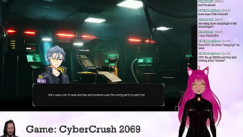 VTuber LewdNeko Plays CyberCrush 2069 Part 1