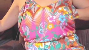 My Wife Showing Pussy and Big Boobs