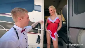 French MILF gets all holes filled for Christmas
