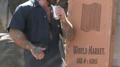 TRAILERTRASHBOYS Dom Ully And Danny Torro Sex In Locker Room