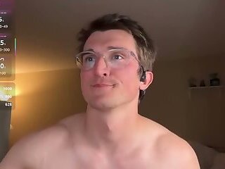 Hot Athletic Guy Ass Play and Jerk Off
