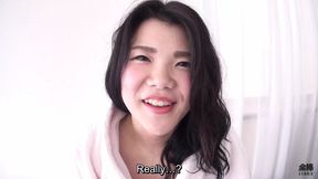 Pale and curvy Japanese amateur body measurements and sex