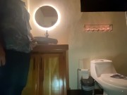 Artistic Masturbation, Moon and Candles