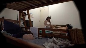 Step mom's mouth takes dad's thick load