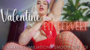 Pit Pervert Valentine: Sensual Humiliation Femdom GFE JOI | MILF Hairy Armpit Worship with Cum Countdown | Mz Dela Florez