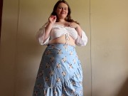 Chubby Layla Dancing & Stripping