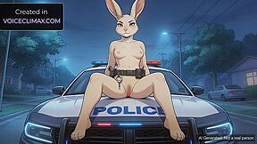 Car Toon - Officer Junes Teasing Traffic Stop - Furry Hentai Joi Pov