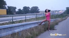 ”The sexiest ladies outside peeing in front of the world”