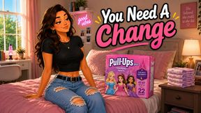 Your Girlfriends Bestie Changes Your Diaper! | ABDL Scenario