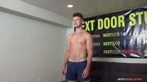 20YO With Big Cock Has First Porn Audition