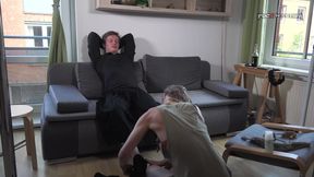 The spanking of catwoman