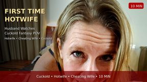First Time Cuckold – Wife Makes Husband Watch Her Take Bob’s Creampie