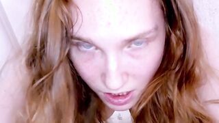 Wild girl gets big cock in her asshole after interview