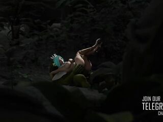 Fairy & Orc Secret Forest Nights – Oral pleasure-job, Anal & Huge Cumshots