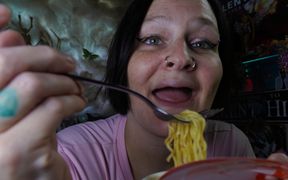 Dani Eats Ramen Without Their Dentures