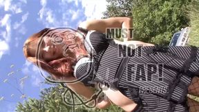 Hot redhead babe enjoys big dick&#x1F346; outside &mdash;  pregnant big tits and intense sex