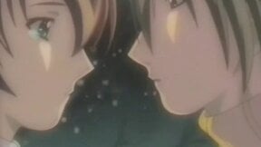 Hentai hottie gets jizzed after riding