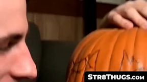 Str8Thugs.com - Billy and Chain having a special treat on a Halloween night in duo pl