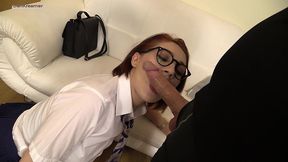 anal creampie for luna melba at cream academy