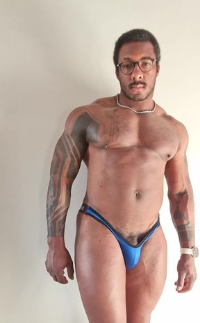 Just a Blue Ass Underwear I Think, Don't Know What There Called.