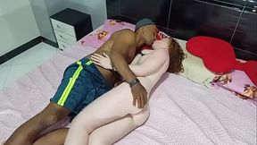 Comi a albina gulosa no quarto e no banheiro e enchi a buceta dela de por fiz ela chupar meu pau todo melado de porra morena filmou tudo ELIANE FURACAO E LORRANY EXOTICA