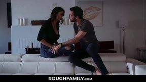 RoughFamily - Hungry Stepmom Looking her Boy'_s Cock - Alexis Fawx