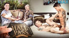 ”Couple’s Flip Fuck Frenzy -Tattooed Derek Kage Takes on Hunk  JC Hunt’s Monster”