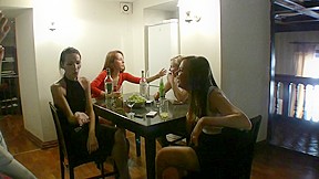 Afrodite & Dasi West & Faye & Mimi & Varvara & Wiss & Zena in sexy students 18+ having hardcore group sex action