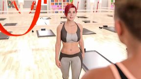 Office Perks: Yoga Class with Sexy Teacher - Episode 9