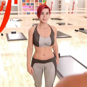 Office Perks: Yoga Class with Sexy Teacher - Episode 9