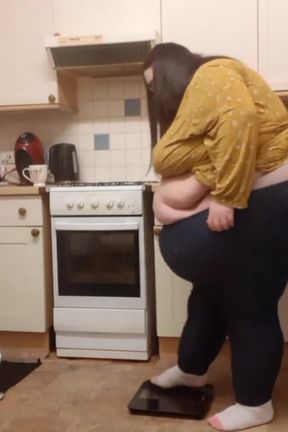 SSBBW February 2021 weigh in - gains