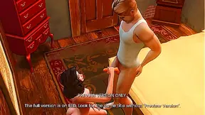 Tides of Desire: Hot 3D Blowjob Action in Animated Lust Fest