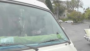 VW Bus Windshield view pt 2