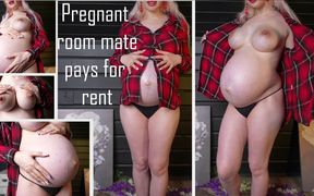 Pregnant Room Mate Pays for Her Rent with Her Body